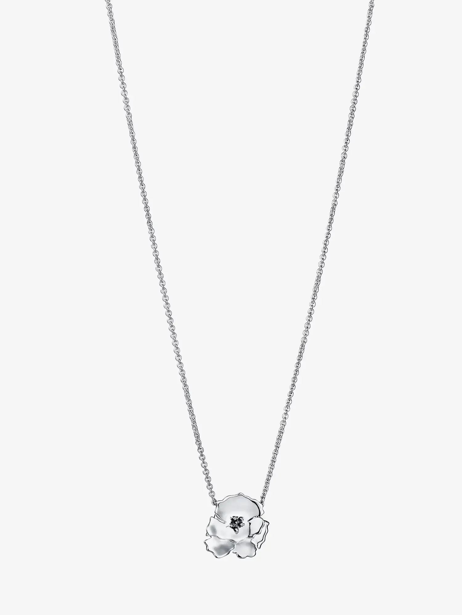 Anemone Necklace Silver - Image 2