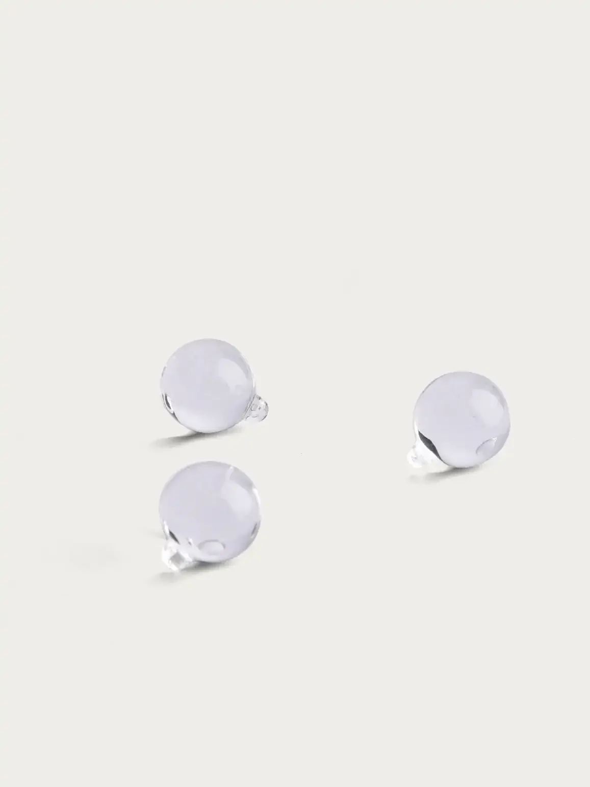 Glaskulor 'Transparent' 40 mm 3-pack - Image 2