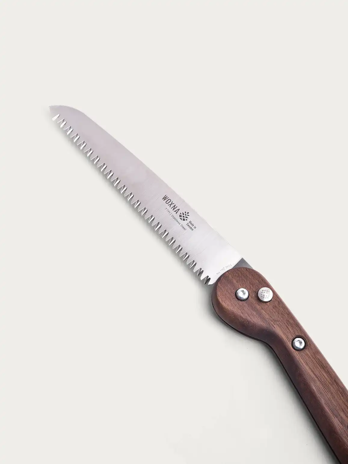 Såg 'Ljusnan' Rostfritt Stål / Valnöt  180 mm - Image 3