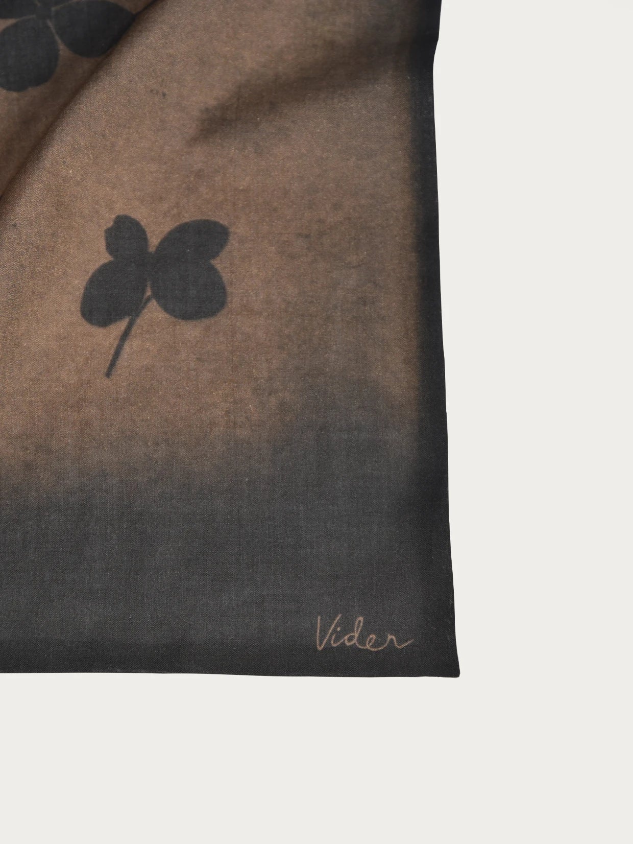 Trädgårdsscarf 'Hydrangea' brown/black - Image 3