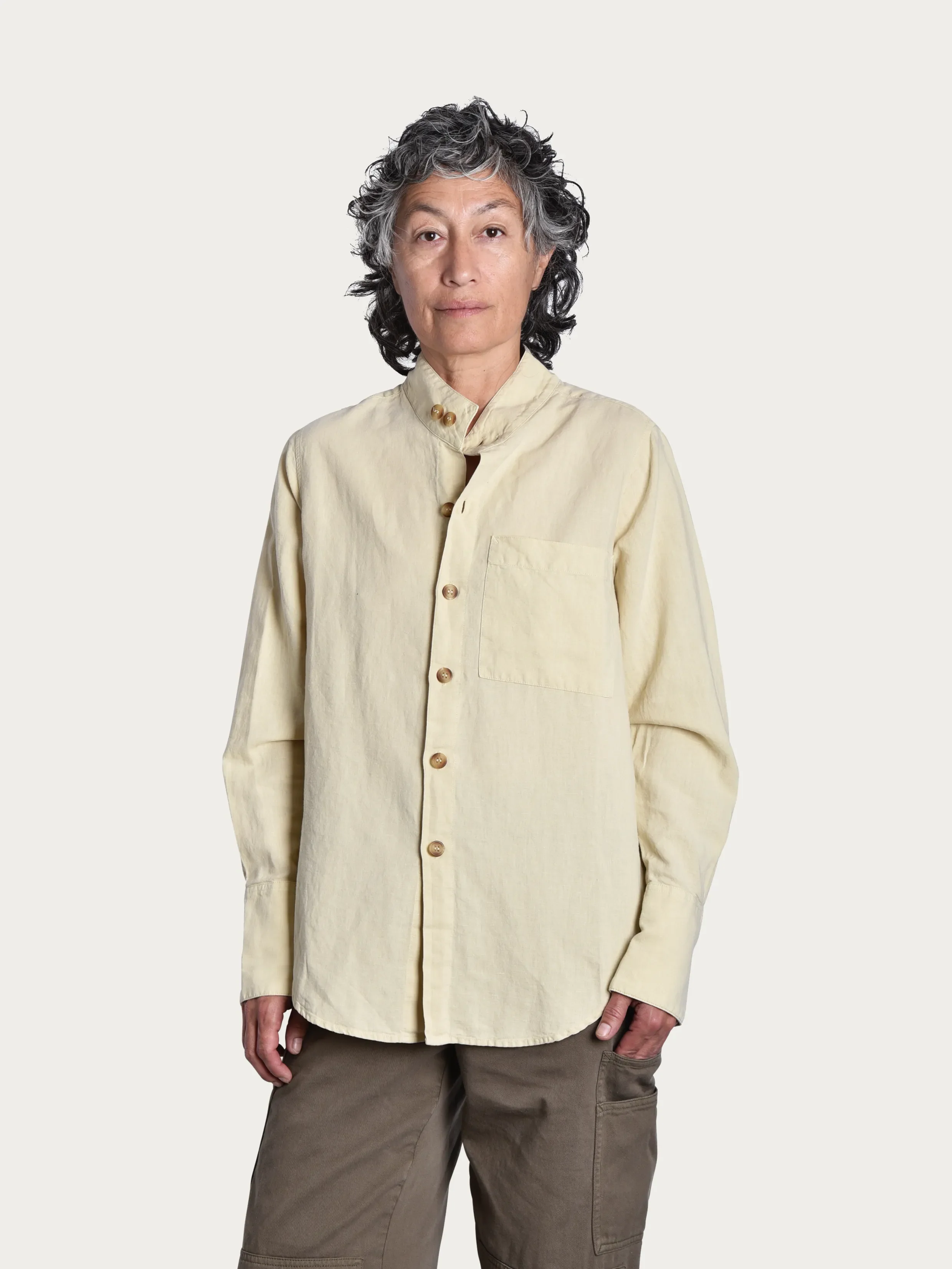 Trädgårdsskjorta 'Lark' sand - Image 4